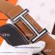 Perfect Replica Hermes Wheat Leather Belt Stainless Steel Buckle Diamonds (2)_th.jpg